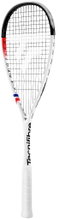 Tecnifibre rakieta do squasha Carboflex Team V2 130g/zrównoważona 2026 biała - naciągnięta -
